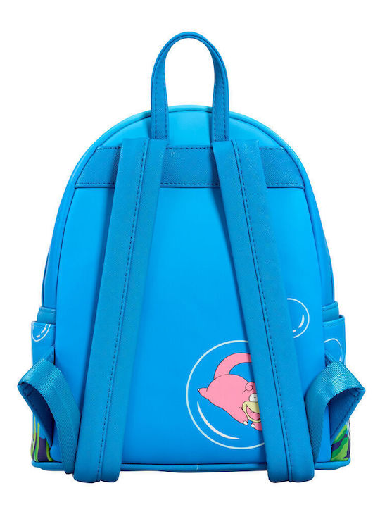 Loungefly Pokemon Bubbles Water Παιδική Τσάντα Πλάτης Γαλάζια 22.8x11.4x22.8εκ. Pokemon Bubbles Water