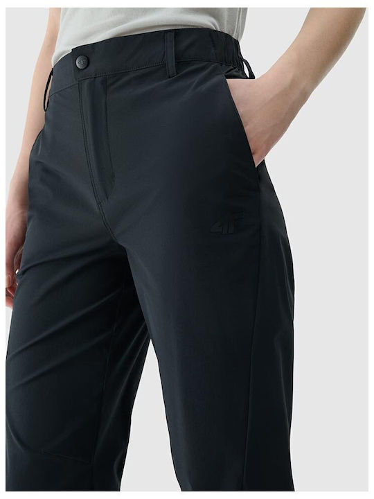 Damen Stoff Hose Schwarz