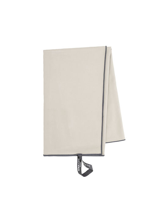 Riva Fitnesshandtuch mit Mikrofaser Beiges 50x90cm