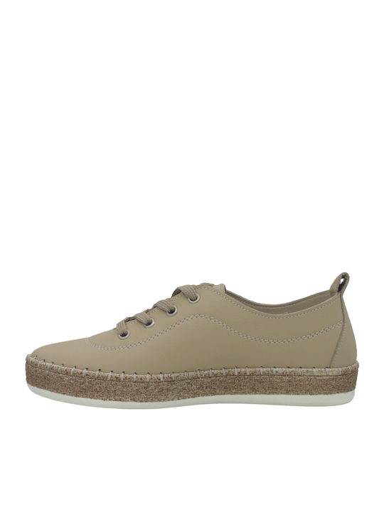 Damen Anatomisch Sneakers Beige