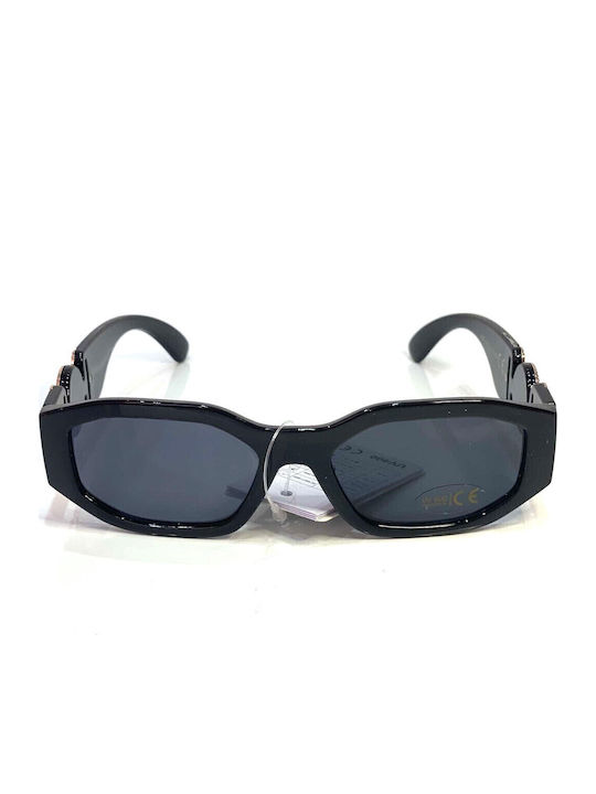 Woman's Fashion Ochelari de soare Μαύρα cu Cadru & Negru Lentilă Woman's Fashion Ochelari de soare Μαύρα cu Cadru & Negru Lentilă