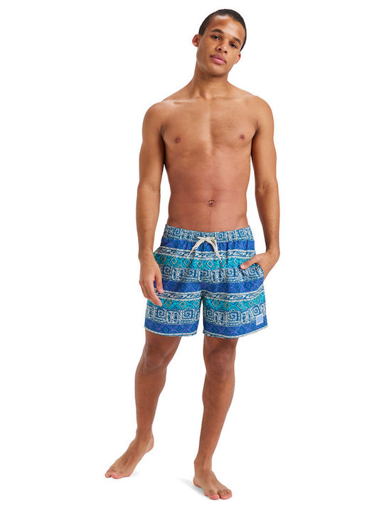Surfsilk Straight Men's Swimwear Shorts Multicolour With Prints