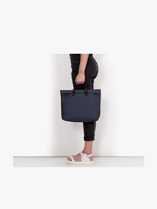 Γυναικεία Τσάντα Tote Χειρός Navy Μπλε
