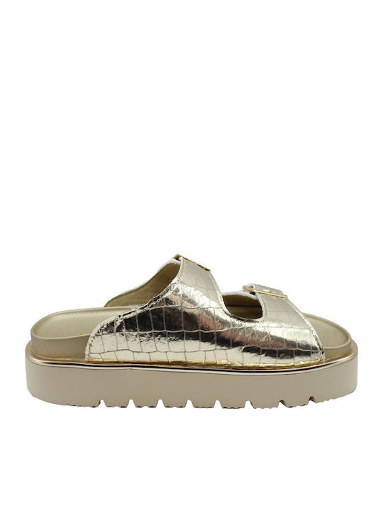 Muddy Sandale Casual Damă Aurii