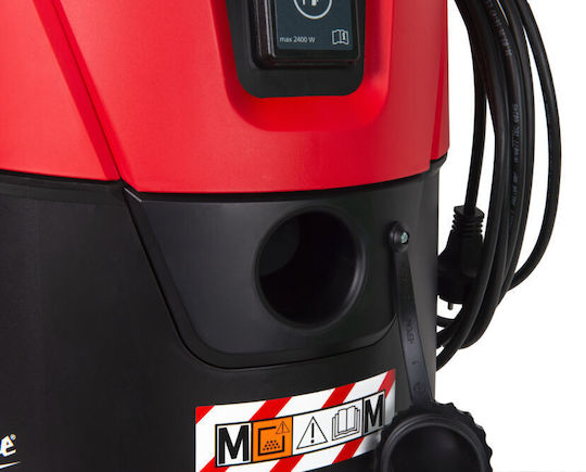 Milwaukee Σκούπα Υγρών / Στερεών 1200W με Πλαστικό Κάδο 25lt