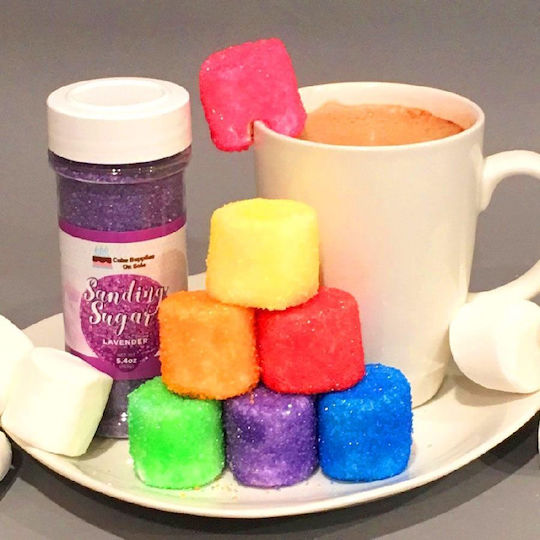 Decorațiuni Comestibile Colored Confectioner's Sugar Roz 500gr