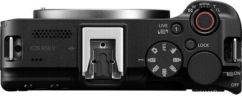 Canon EOS R50 V Mirrorless Φωτογραφική Μηχανή Kit (RF-S 14-30mm F/4-6.3 IS STM PZ) Μαύρη