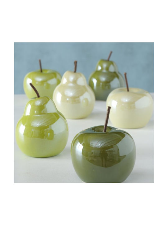 Decorative Ceramic Fruits Pearl Pear Lime Decorative Ceramic Fruits Pearl Pear Lime