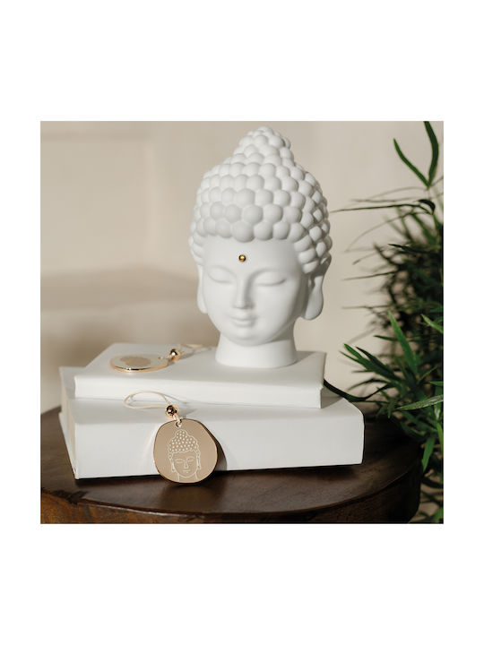 Räder Porzellan Dekorative Zen Spirit Buddha Kopf Figur Räder Porzellan Dekorative Zen Spirit Buddha Kopf Figur