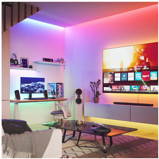 Nanoleaf Inteligent Bandă LED Wi-Fi RGBW Lumină 5m Tip SMD2835