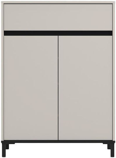 Ξύλινη Παπουτσοθήκη Flannan 2k1f2v 80x40x110cm
