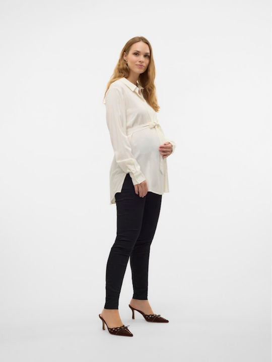 Maternity Pants Slim Black 20021548 Jasmine Mamalicious
