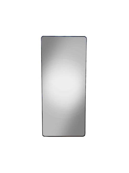 Liberta Lisso Wall Mirror Full Length with Black Frame 180x80cm 1pcs