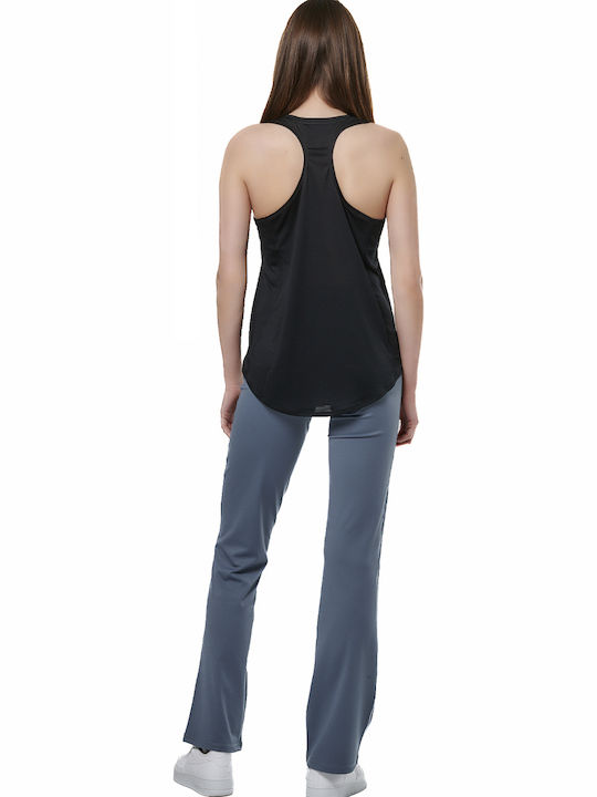 Damen Leggings Hohe Taille Blau