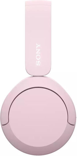 Sony WH-CH520 Wireless Bluetooth On Ear Headphones with 50 Hours Playing Time and Quick Charge Pink