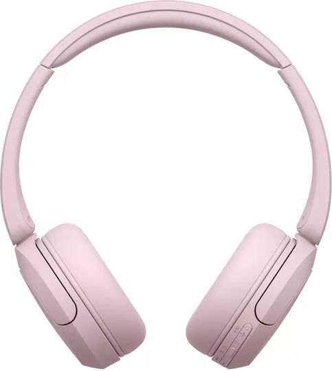 Sony WH-CH520 Wireless Bluetooth On Ear Headphones with 50 Hours Playing Time and Quick Charge Pink