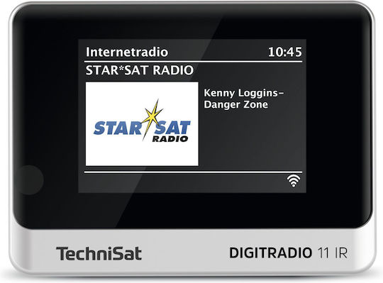 Technisat DigitRadio 11 IR Επιτραπέζιο Ραδιόφωνο Ρεύματος DAB+ με Bluetooth Black/Silver