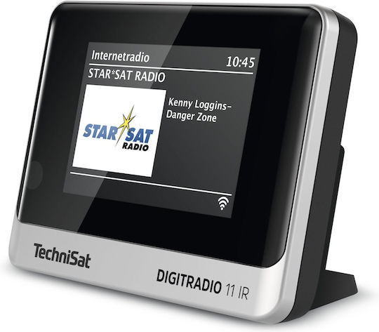 Technisat DigitRadio 11 IR Επιτραπέζιο Ραδιόφωνο Ρεύματος DAB+ με Bluetooth Black/Silver