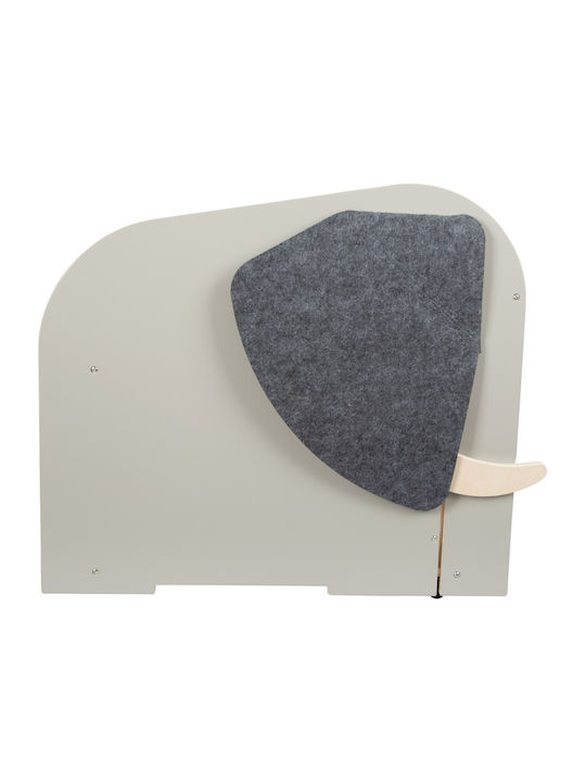 2-in-1 Bookshelf Seat with Wheels "The Elephant"