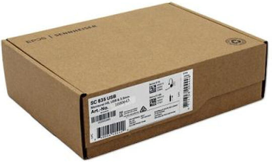 Epos Impact Sc635 On Ear Multimedia Ακουστικά με μικρόφωνο και σύνδεση USB-A
