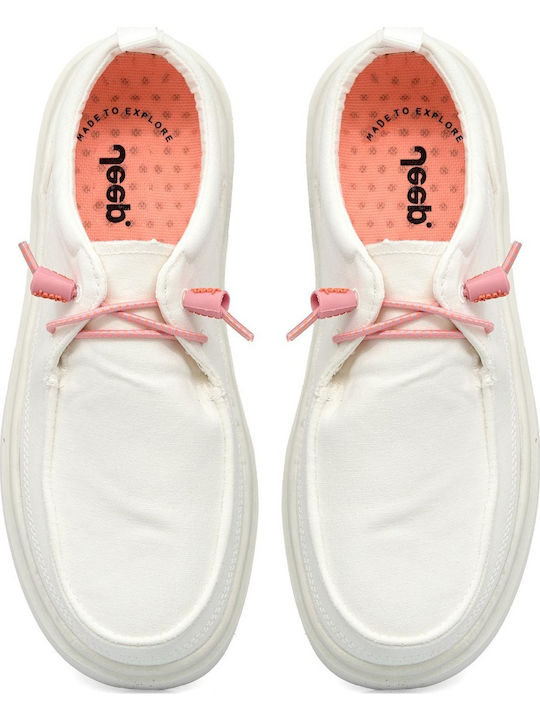 Γυναικεία Slip-On Πάνινα Λευκά