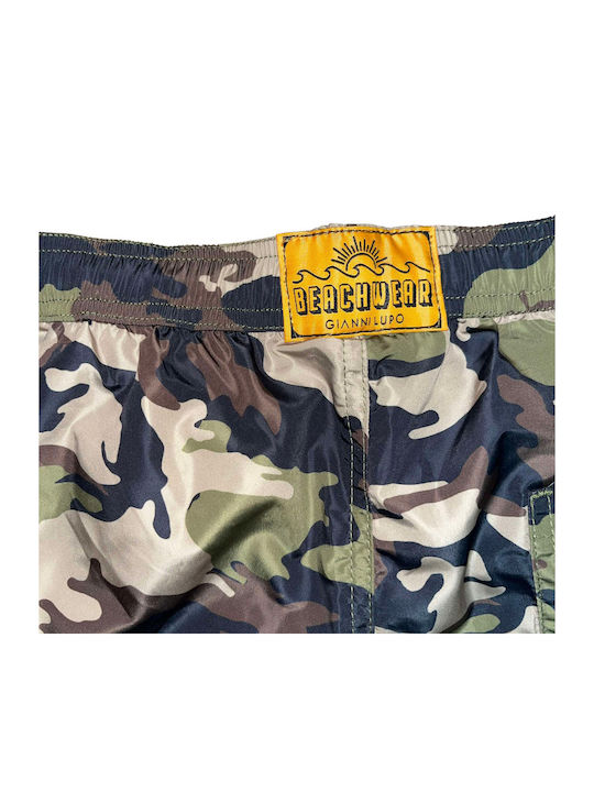 Gianni Lupo Men Swim Shorts Multi Gl50010t