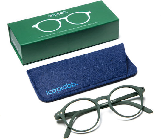 Looplabb Faust Ochelari de citit +2.00 în culoarea Verde