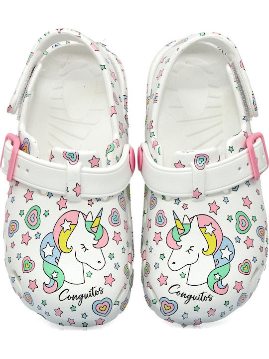 Children's Beach Shoes White