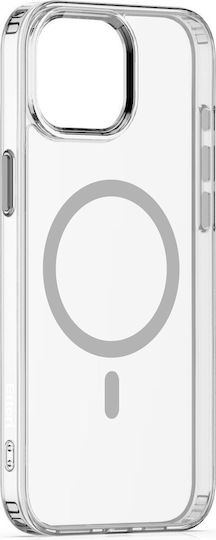 Etteri Color Mag Back Cover Silicon / Plastic Gri (iPhone 15)