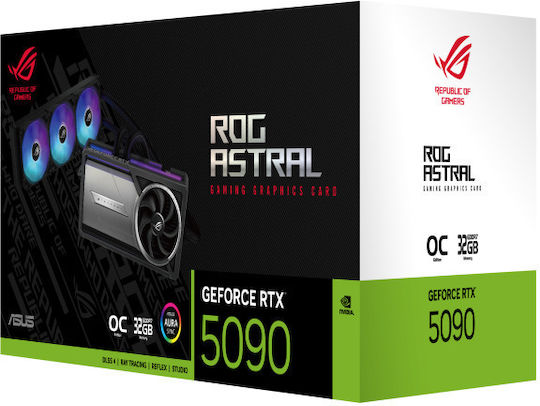 Asus GeForce RTX 5090 32GB GDDR7 ROG Astral LC Graphics Card