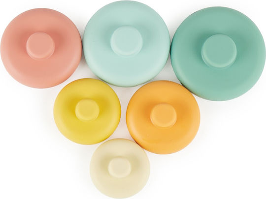 Bieco Pyramid Toy made of Silicone for 12++ Months