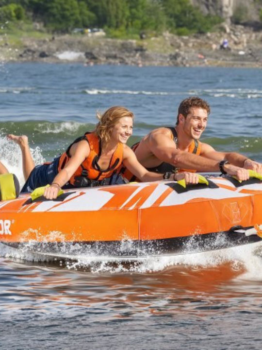 Vevor Inflatable Mattress for the Sea 2 Persons with Handles Orange 156.5cm. CQTL2PDDX2R0W0X83V0