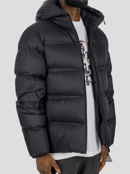 Masac Winter Puffer Black Jacket