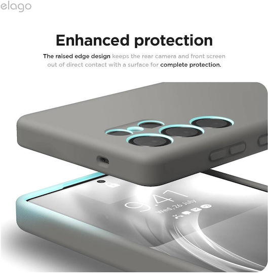 Elago Back Cover Silicone / Plastic Gray (Galaxy S25 Ultra)