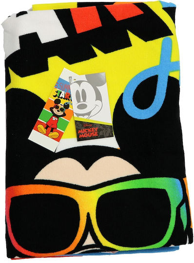 Disney Mickey Παιδική Πετσέτα Θαλάσσης Mickey 137x67εκ.