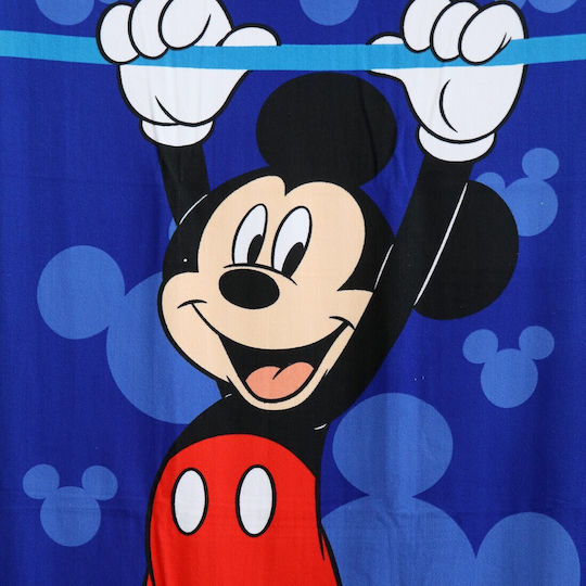 Aymax Kinder-Strandtuch Blau Mickey 140x70cm