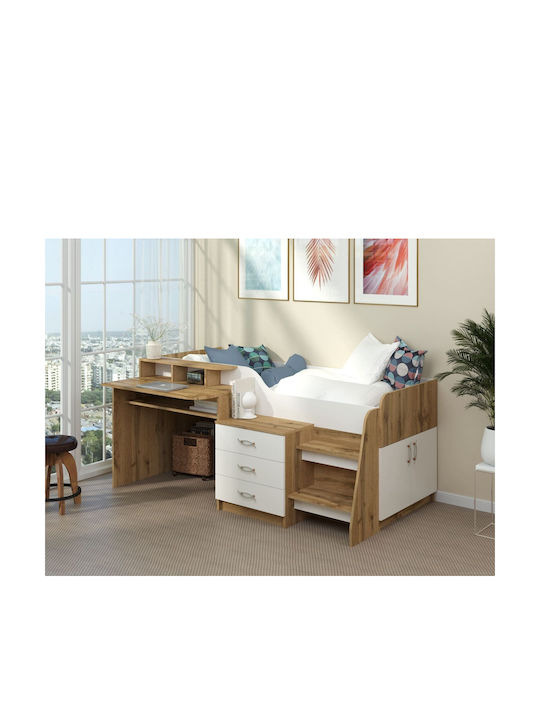 Space Υπερυψωμένο Μονό για Στρώμα 70x190cm Space Υπερυψωμένο Μονό για Στρώμα 70x190cm