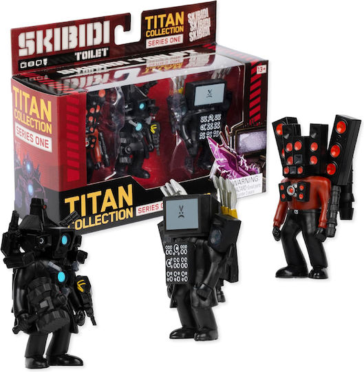 Miniaturspielzeug Skibidi Skibidi Toilet Titan 3 für 8+ Jahre Jahre