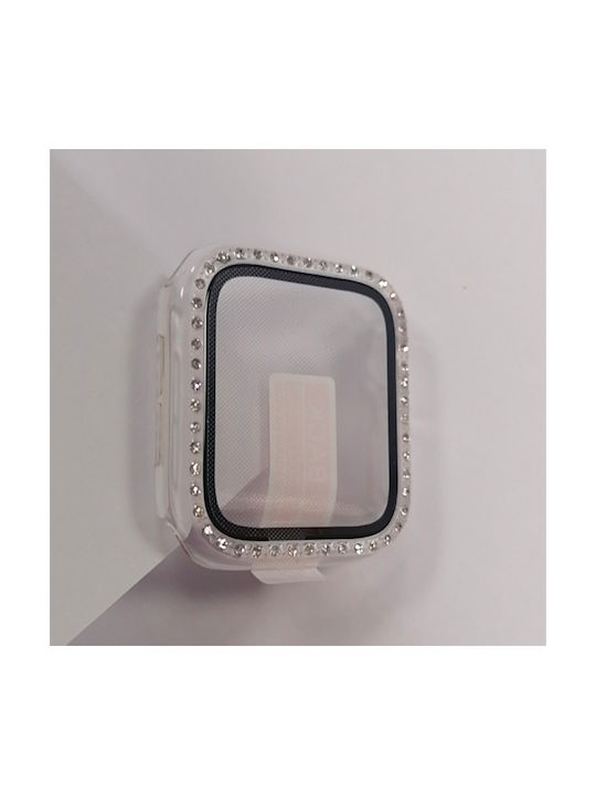 Πλαστική Θήκη σε Διάφανο χρώμα για Apple Watch Series 6, SE, 5, 4 40mm