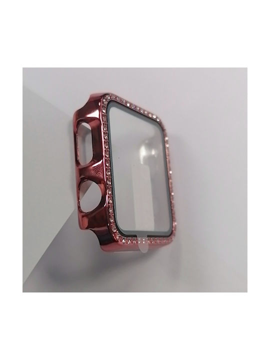 Защитна Пластмасов Калъф в Розов цвят за Apple Watch Series 6, SE, 5, 4 40 мм