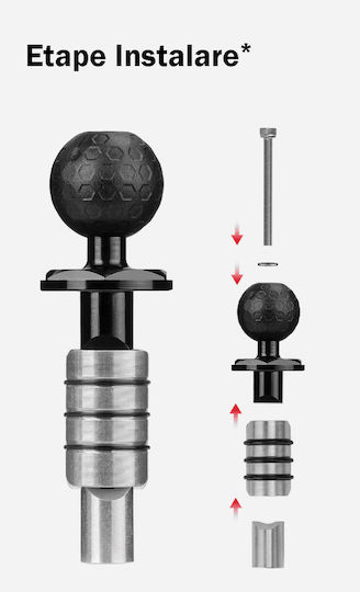 Motorcycle Phone Mount Adapter Fork Clamp – Compatible Anti-vibration Motorcycle Phone Mounts By Motowolf