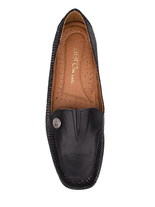 Дамски мокасини Black Crocodile