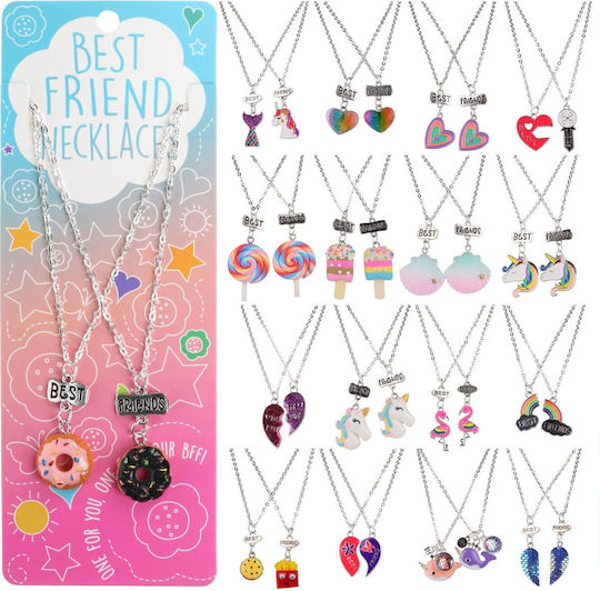 Gama Brands Best Friends Necklaces Key-Heart Schmuckspiel