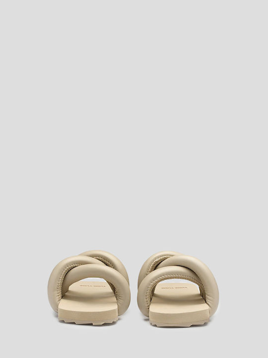 Tyre Slide Men's Sandals Beige