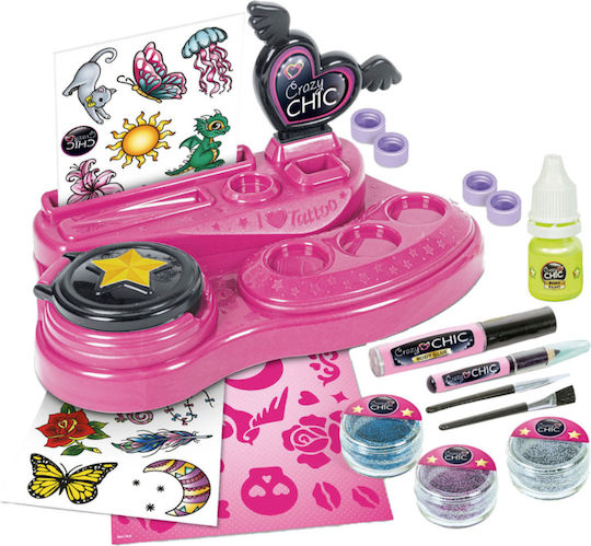 Clementoni 18771 Crazy Chic Crazy Tattoo Για 6+ Ετών - Έως 36 Δόσεις