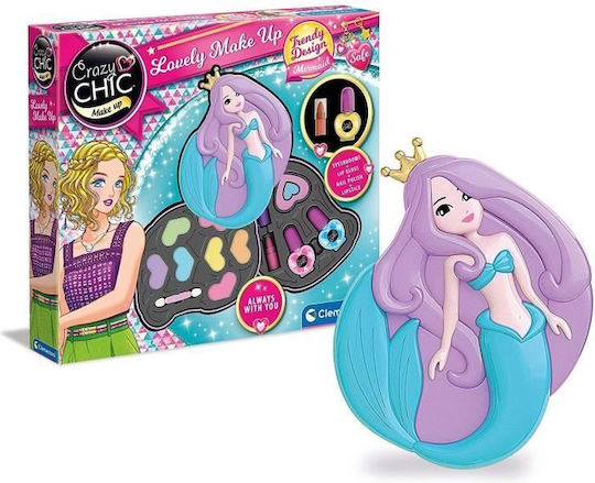 Clementoni Crazy Chic Lovely Make Up Mermaid Παιδικό Μακιγιάζ