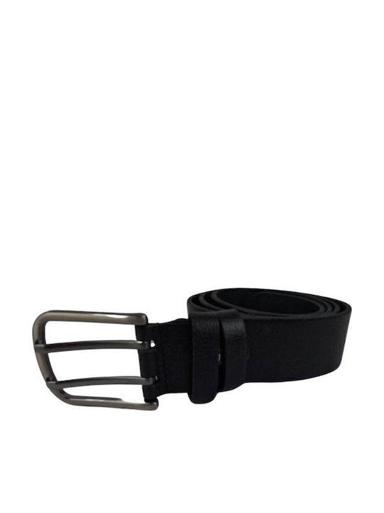 Herren Gürtel Leder Schwarz
