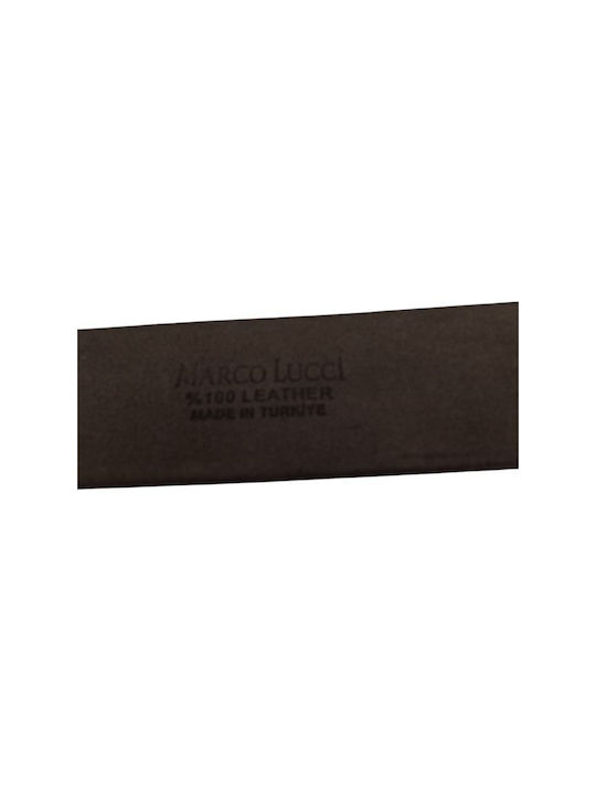 Men's Belt Leather Brown