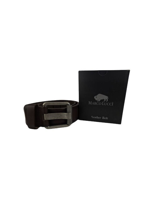 Men's Belt Leather Brown