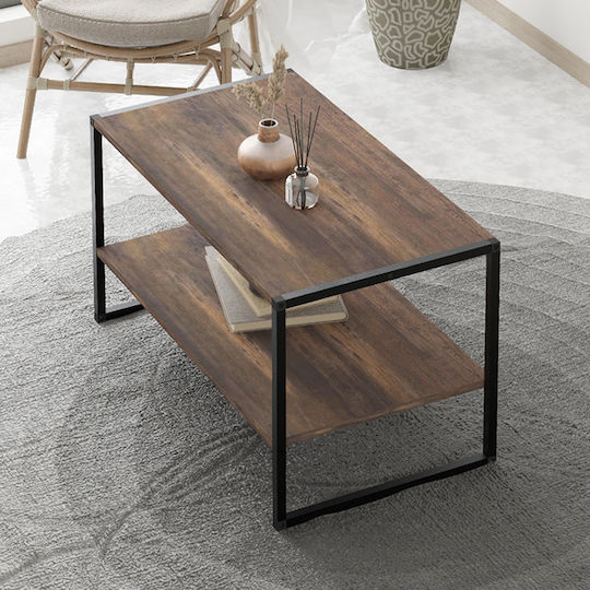 Βοηθητικό Τραπεζάκι Giza Rustic Καρυδί Βοηθητικό Τραπεζάκι Giza Rustic Καρυδί